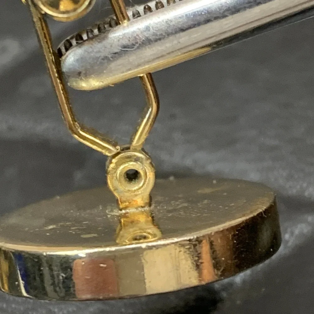 Vintage Destino‎ Taurus Zodiac Sign Gold Tone Cufflinks Men's Astrology Jewelry